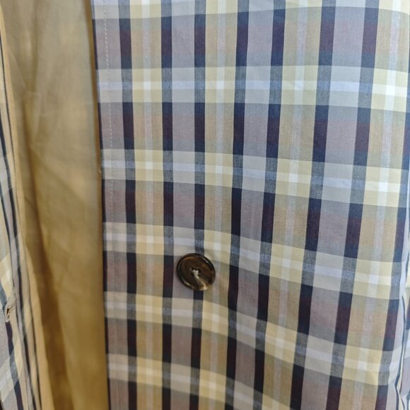 The Row Tavishina Checked Silk-blend Coat Beige by The Row - Picture 10 of 10